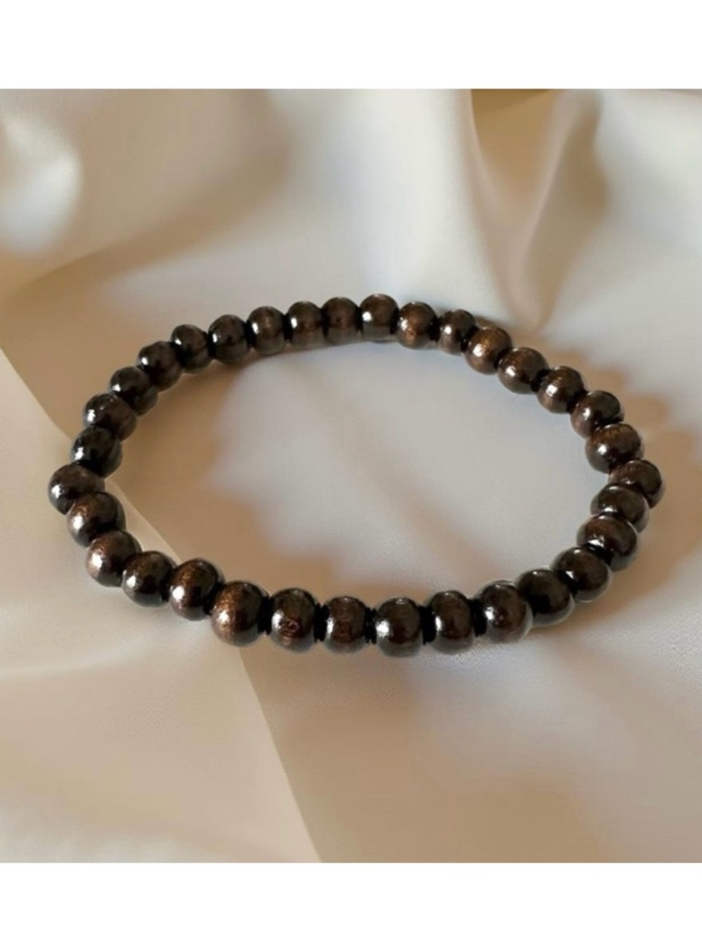 🔴 5 for $10 ONE Boho Wooden Beaded Stretch Bracelet Vintage Style